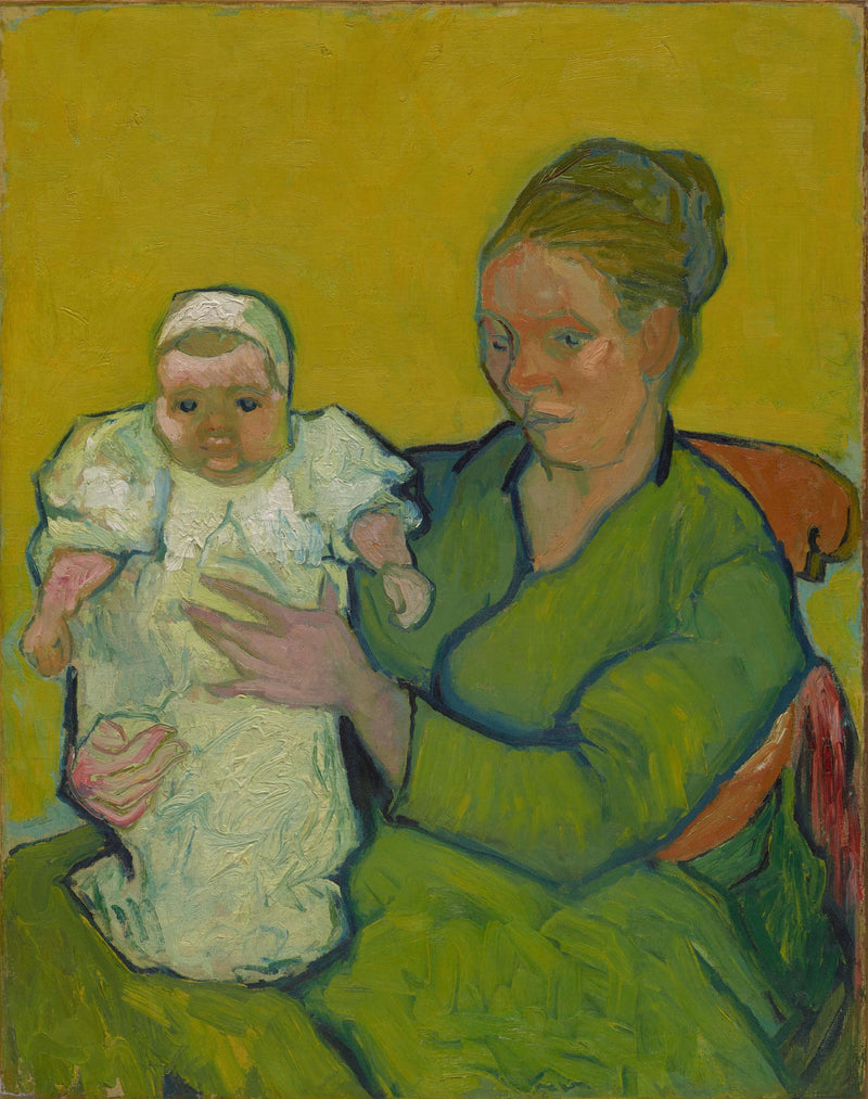 Mor Roulin med sin baby - Vincent van Gogh