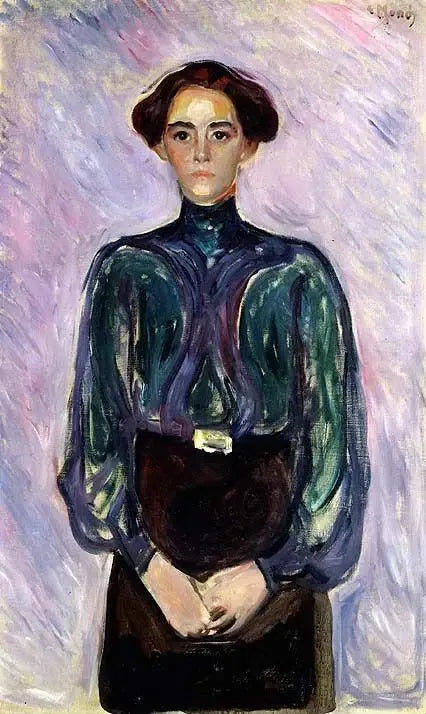 Frøken Schwarz - Edvard Munch