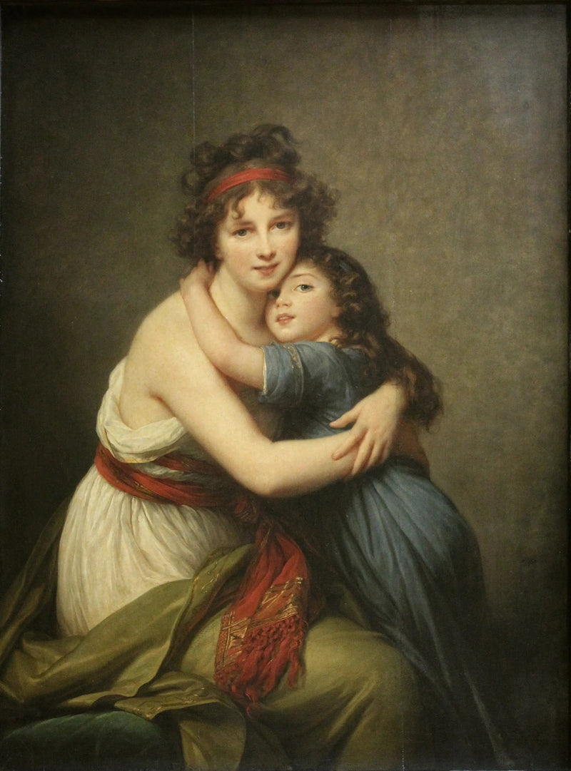 Madame Vigée Le Brun og hendes datter - Élisabeth Vigée Le Brun