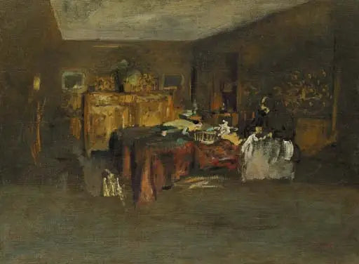 Madame Vuillard syerske - Édouard Vuillard