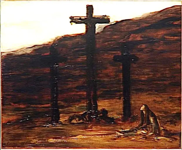 Madeleine ved Calvaire - Gustave Moreau