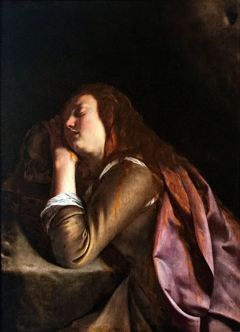 Madeleine penitent - Artemisia Gentileschi