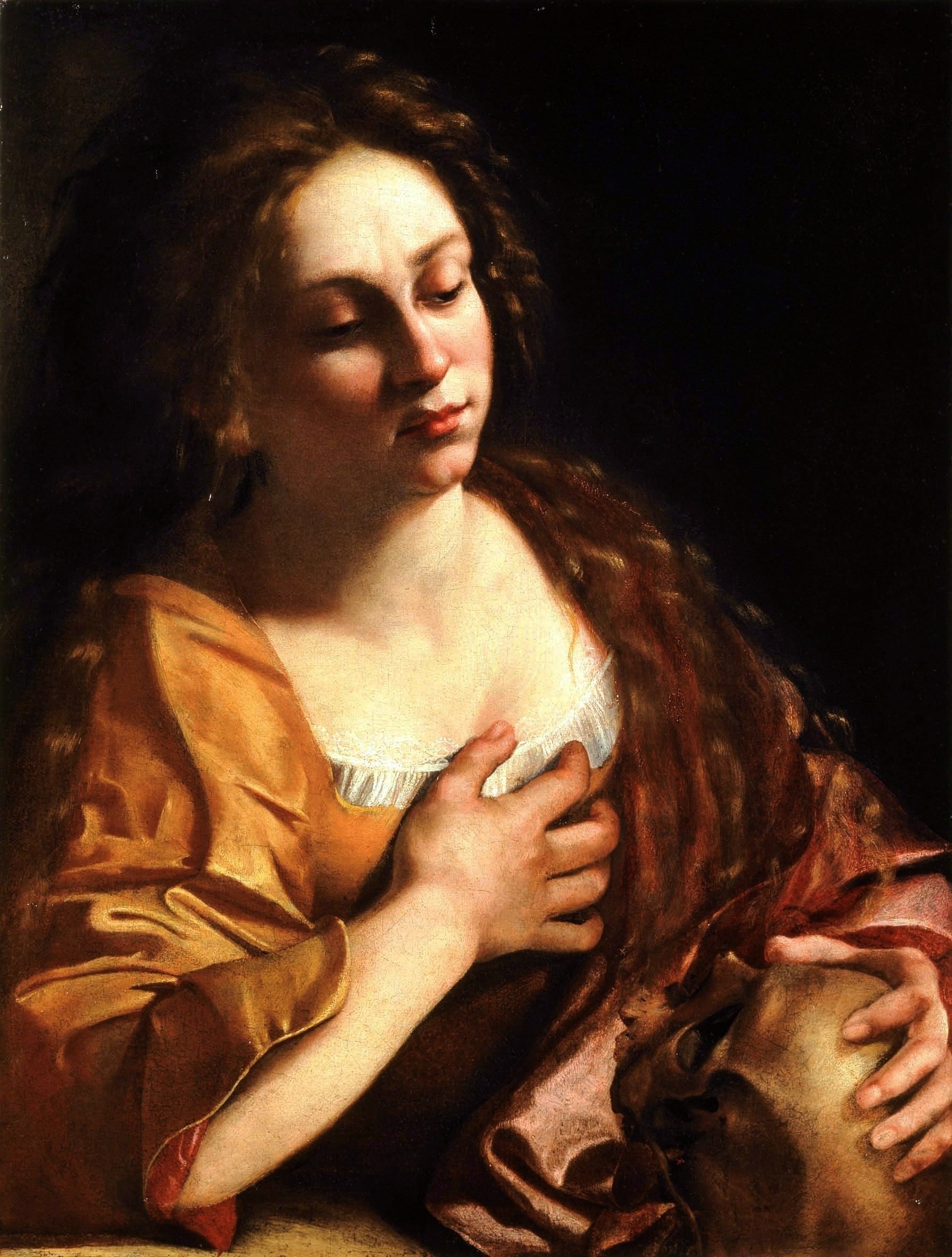 Madeleine penitent - Artemisia Gentileschi