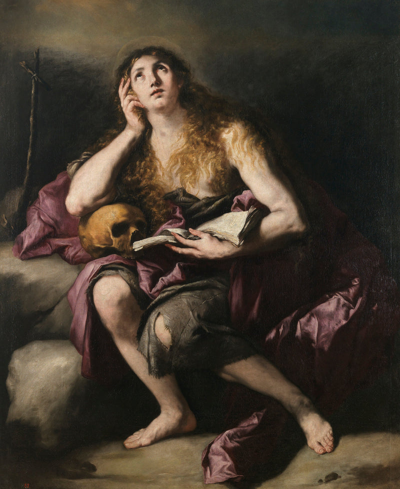 Madeleine fromknytning - Luca Giordano