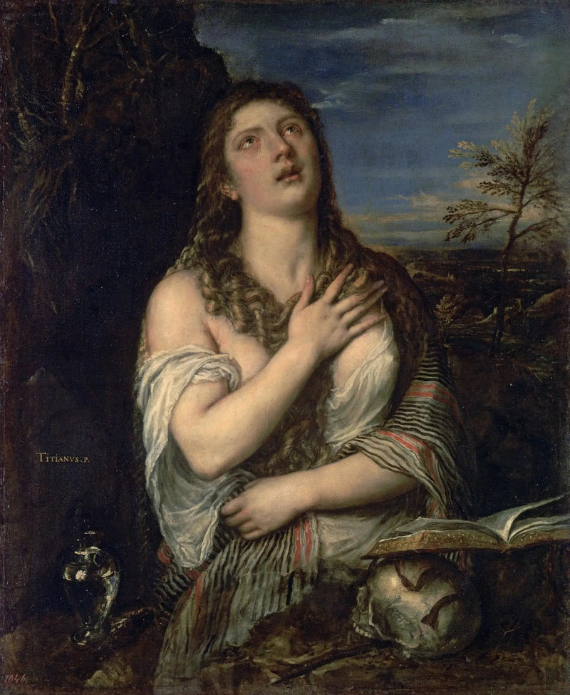 Madeleine penitent - Titian