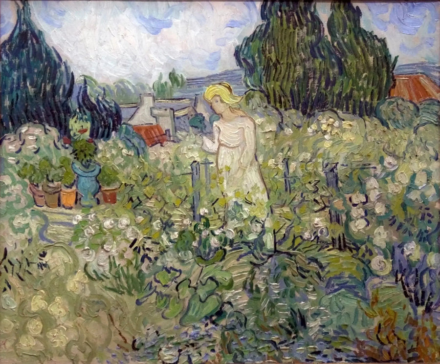 Frøken Gachet i haven - Vincent van Gogh