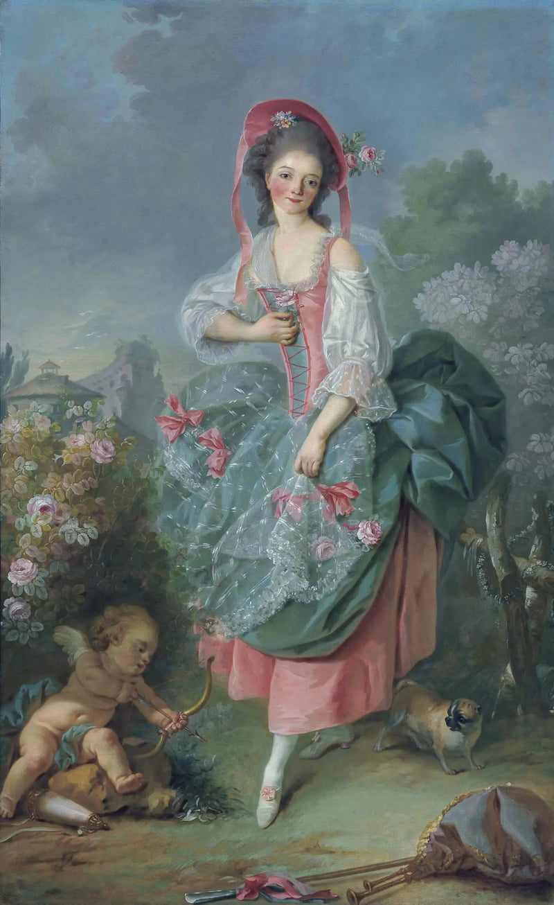 Frøken Guimard som Terpsichore - Jacques-Louis David