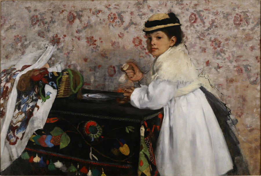 Frøken Hortense Valpinçon - Edgar Degas