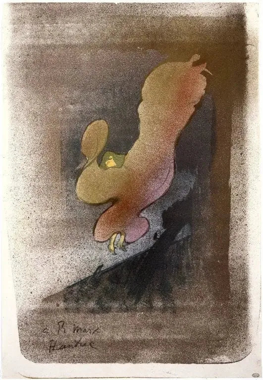 Mademoiselle Loïe Fuller - Henri de Toulouse-Lautrec image 1 tableau peint à l’huile sur toile