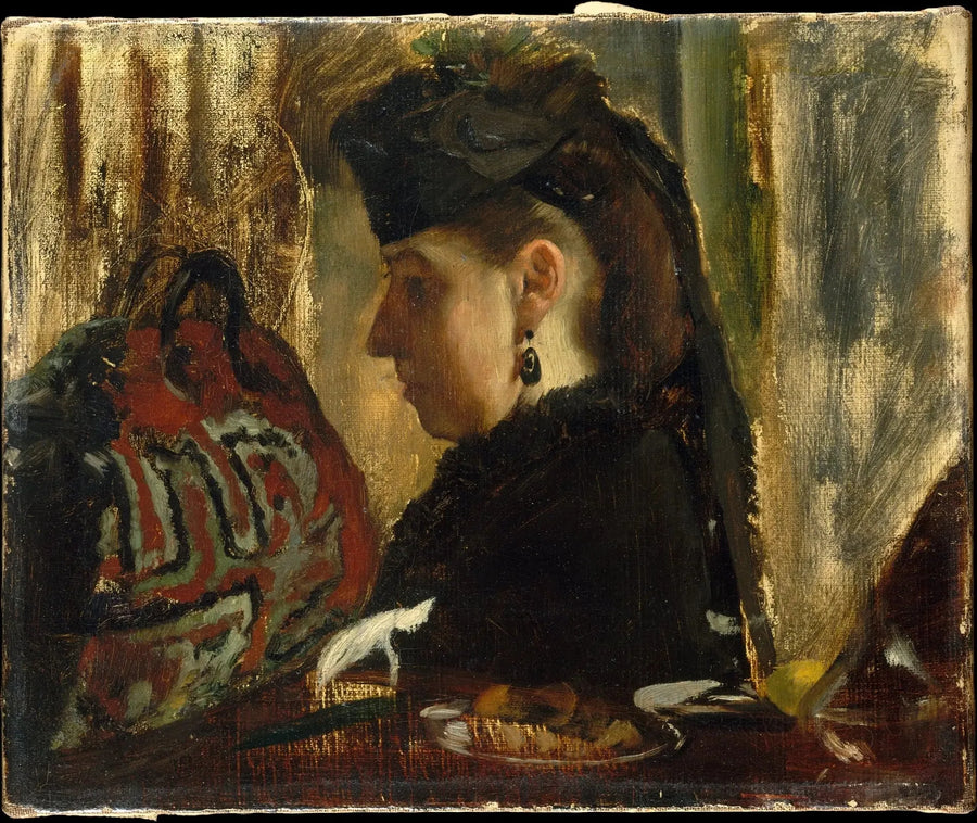 Frøken Marie Dihau - Edgar Degas