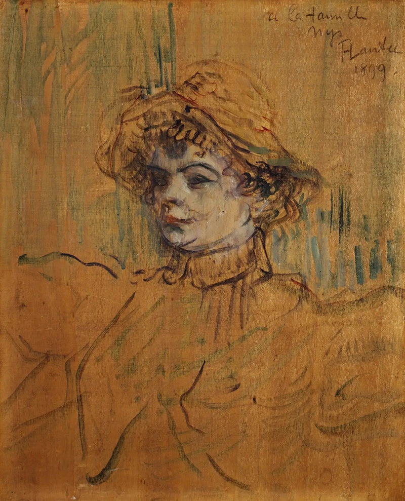 Frøken Nys - Henri de Toulouse-Lautrec