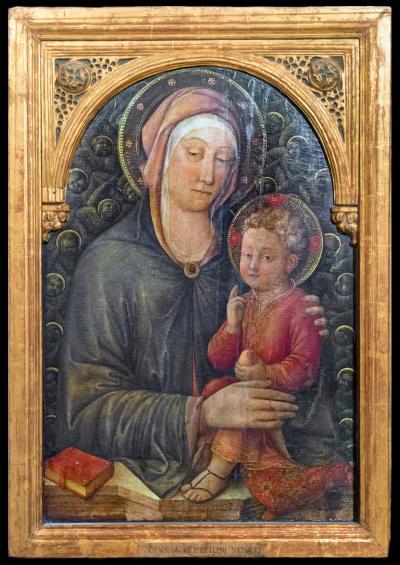 Madone med Kristus, der velsigner - Iacopo Bellini