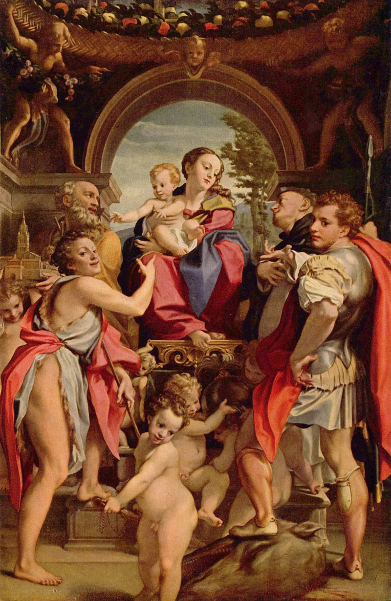 San Giorgio's Madonna - Antonio da Correggio
