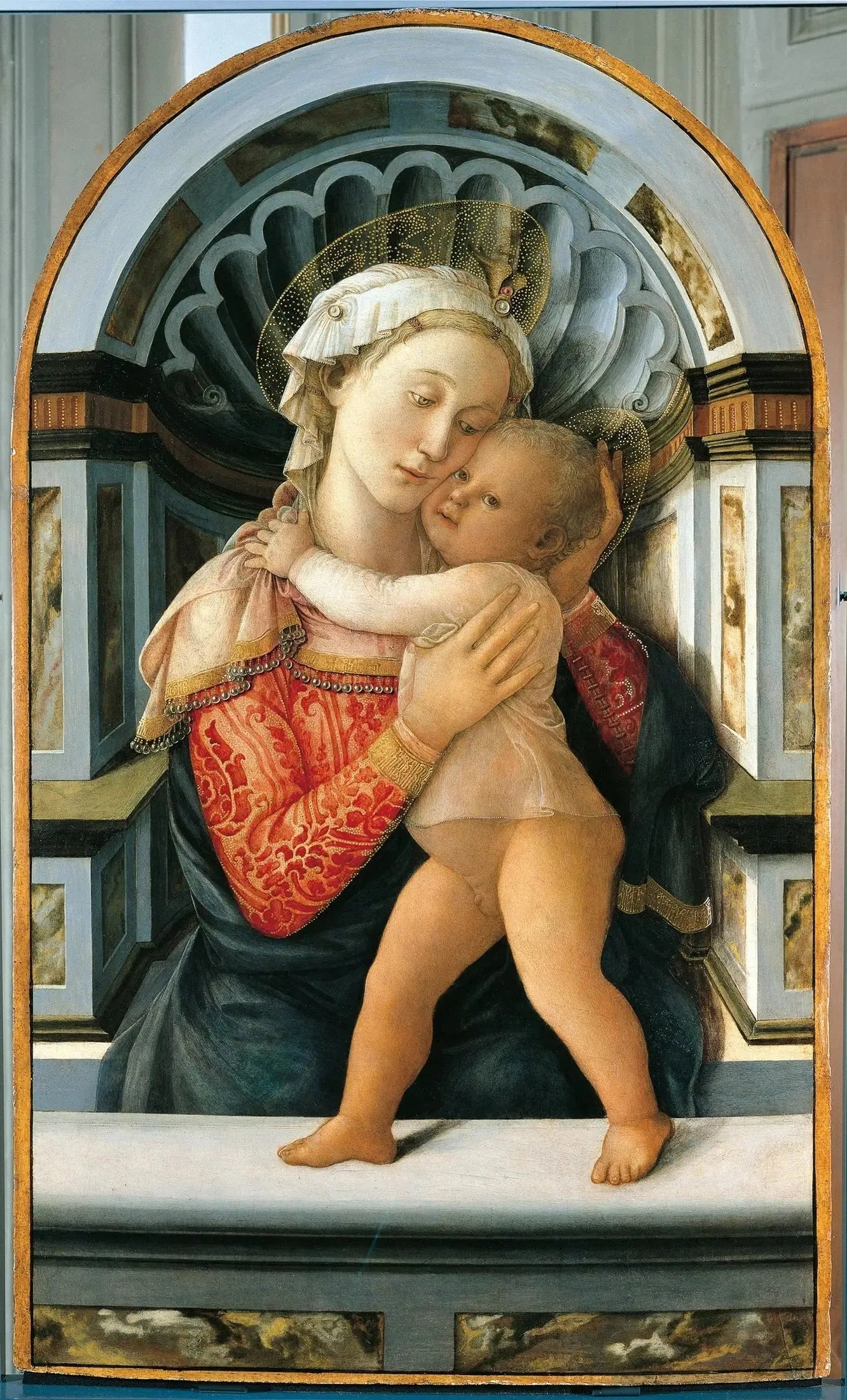 Madone du Palais Medici-Riccardi - Fra Filippo Lippi image 1 reproduction réalisée par Alpha Reproduction