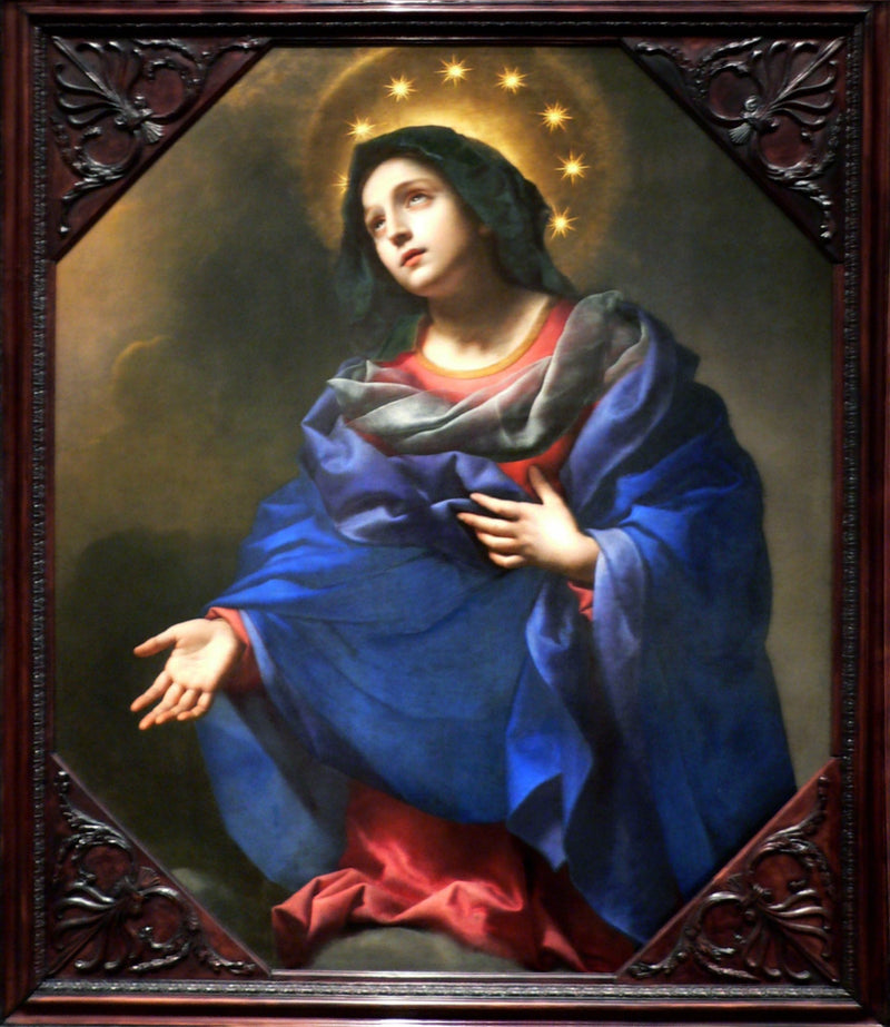 Madone i herlighed - Carlo Dolci