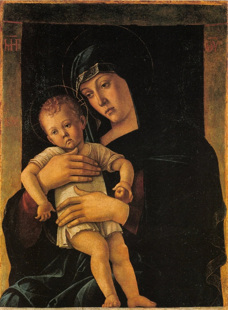 Madone græsk - Giovanni Bellini
