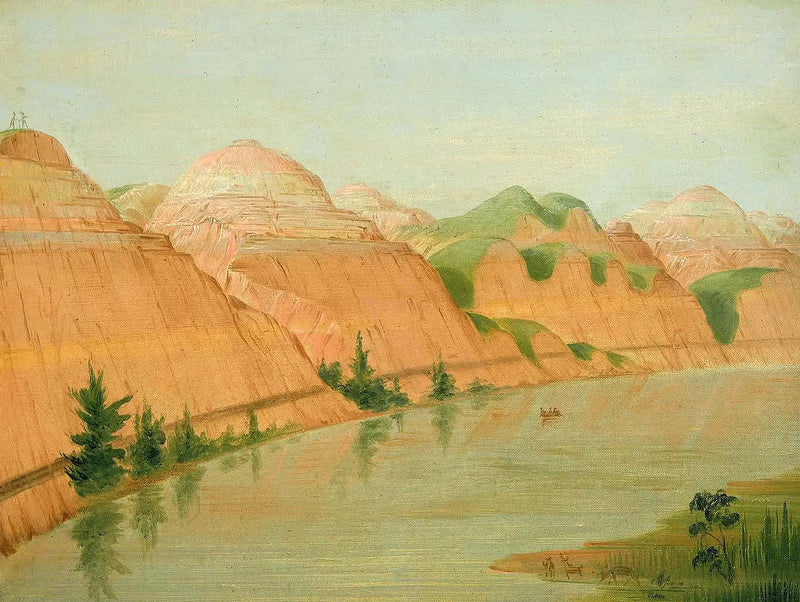 Magnifique lerklipper, 1800 mil over Saint-Louis - George Catlin