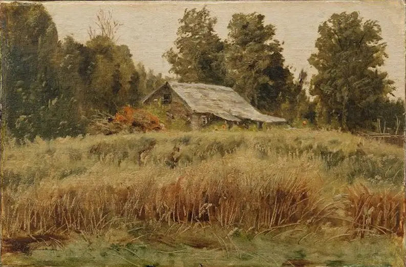 Hus ved søbredden - Ivan Chichkine