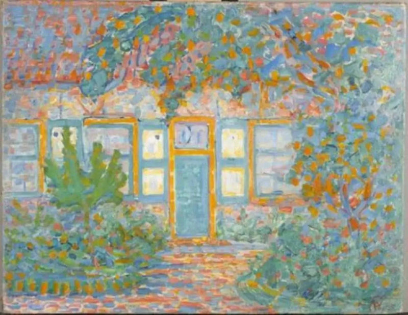 Hus i solen - Piet Mondrian