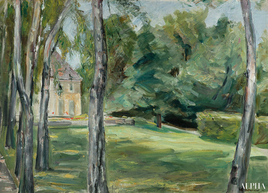 Maison dans le jardin - Max Liebermann - Reproductions de tableaux et peintures haut de gamme