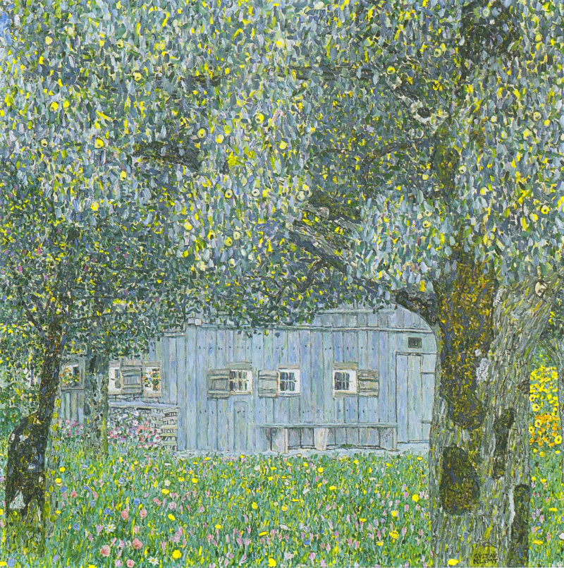 Landhus i Østrig - Gustav Klimt