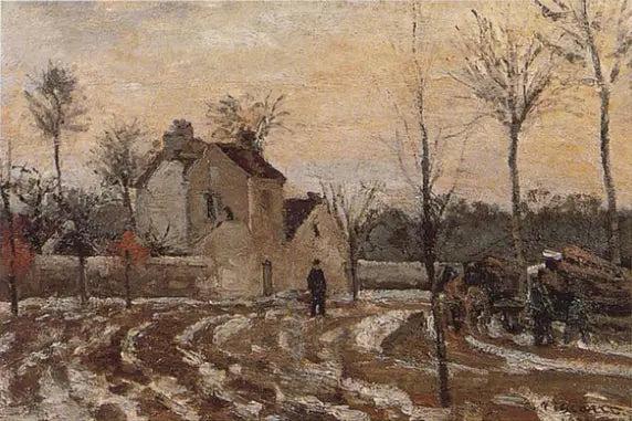 Hr. Musys Hus, Louveciennes - Camille Pissarro