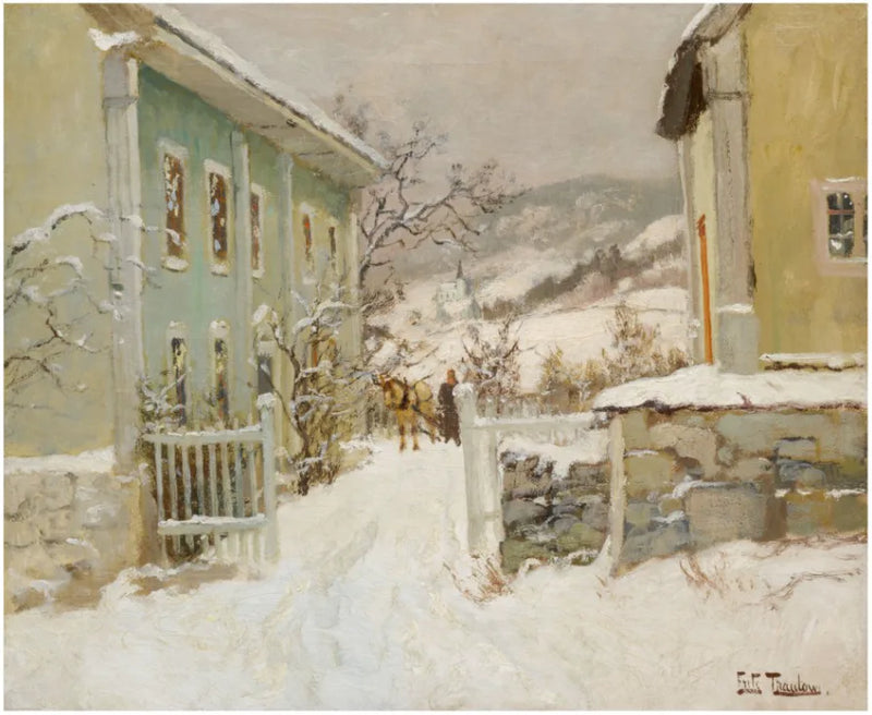 Præstehuset i Norge - Frits Thaulow