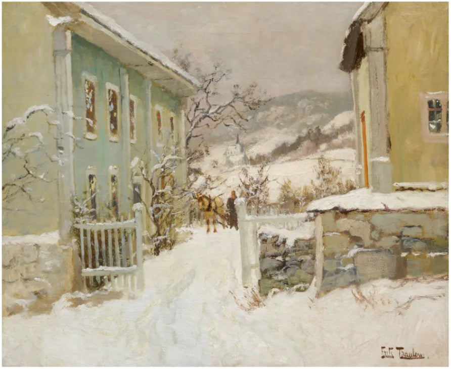 Præstehuset i Norge - Frits Thaulow