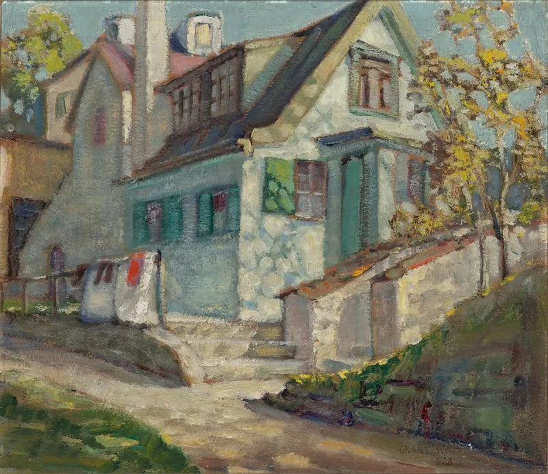 Solrigt hus - Grant Wood