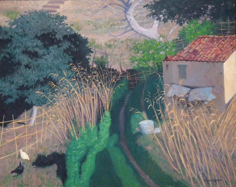 Hus og siv - Félix Vallotton