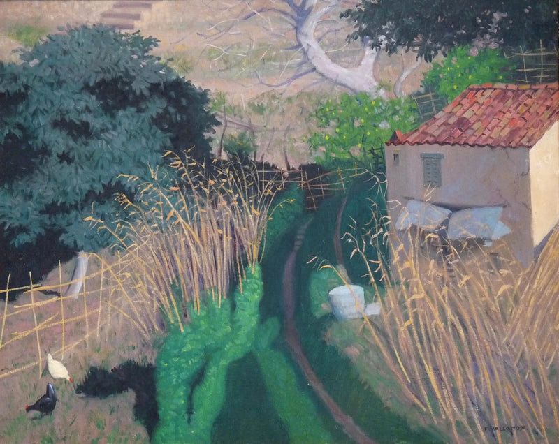 Hus og siv - Félix Vallotton