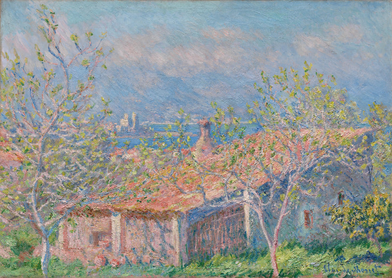 Gartnerhus i Antibes W1165 - Claude Monet
