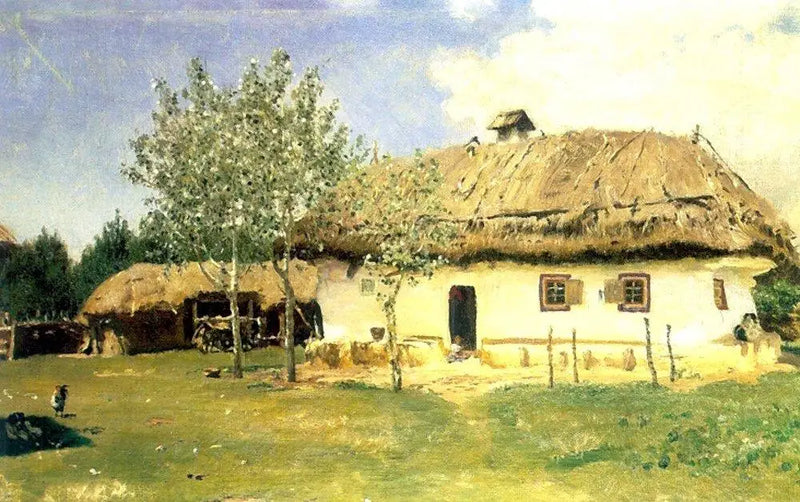 Ukrainsk bondegård - Ilya Repin