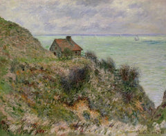 Fisherman's House, overskyet vejr W734 - Claude Monet