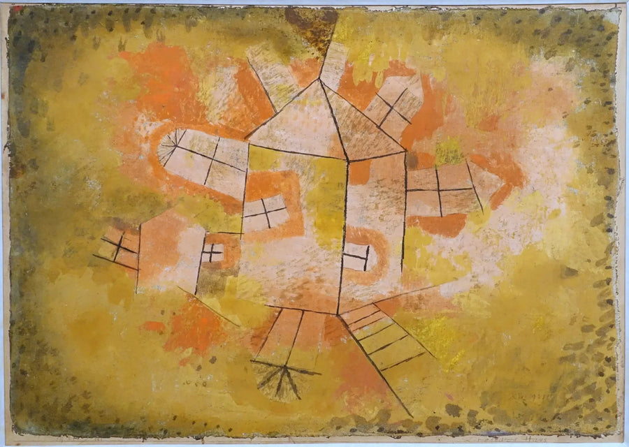 Drejende hus - Paul Klee
