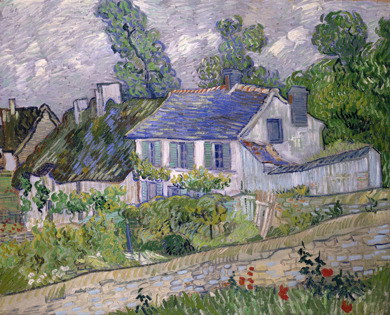 Huse i Auvers-sur-Oise - Vincent van Gogh