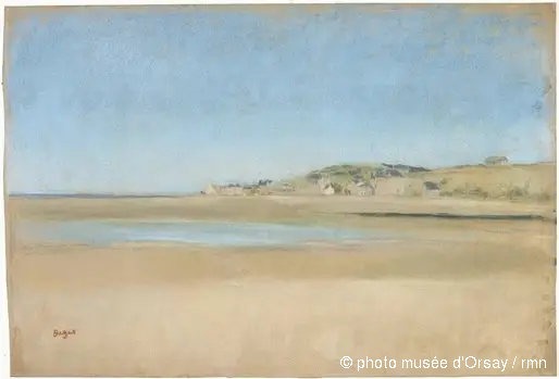 huse ved havet - Edgar Degas
