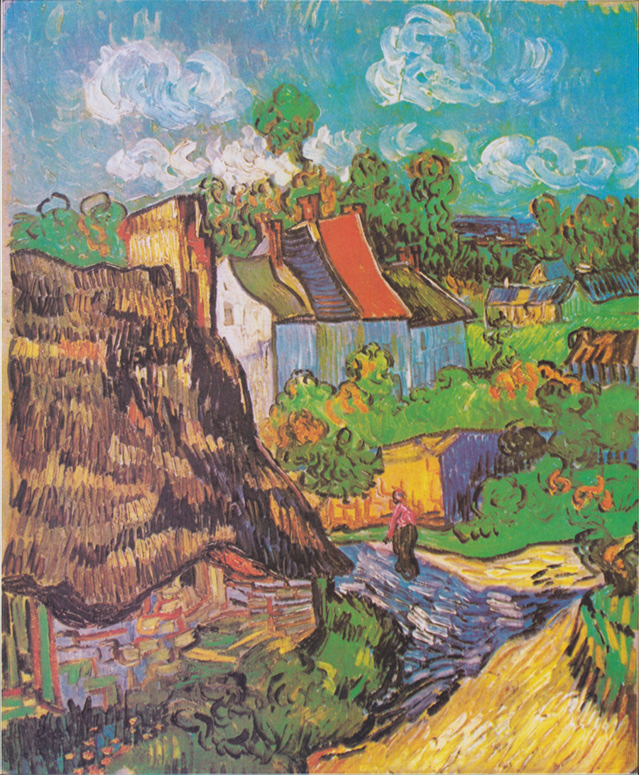 Huse i Auvers - Vincent van Gogh
