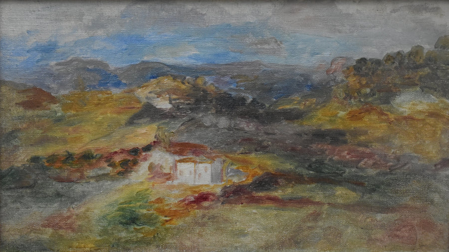 Huse i Cagnes - Pierre-Auguste Renoir