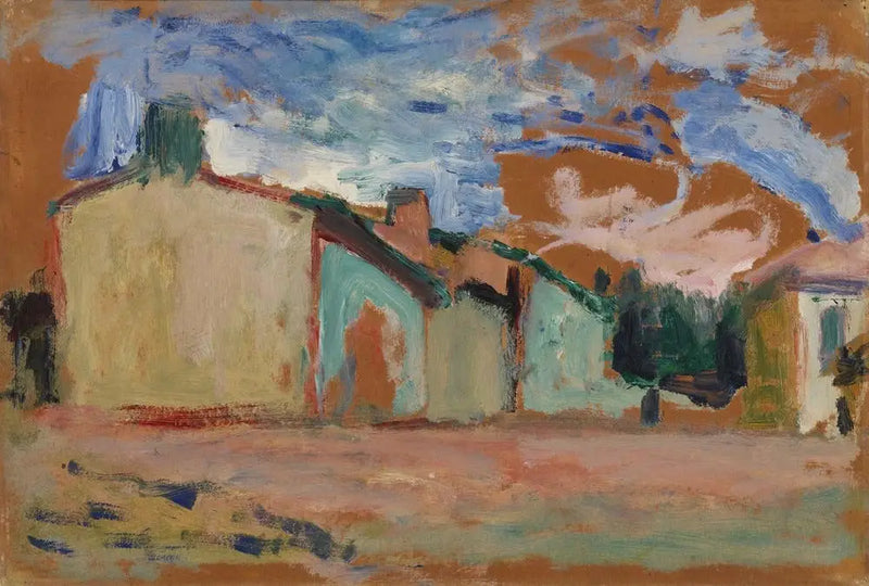 Huse (Fenouillet) [Husene (Fenouillet)] - Henri Matisse