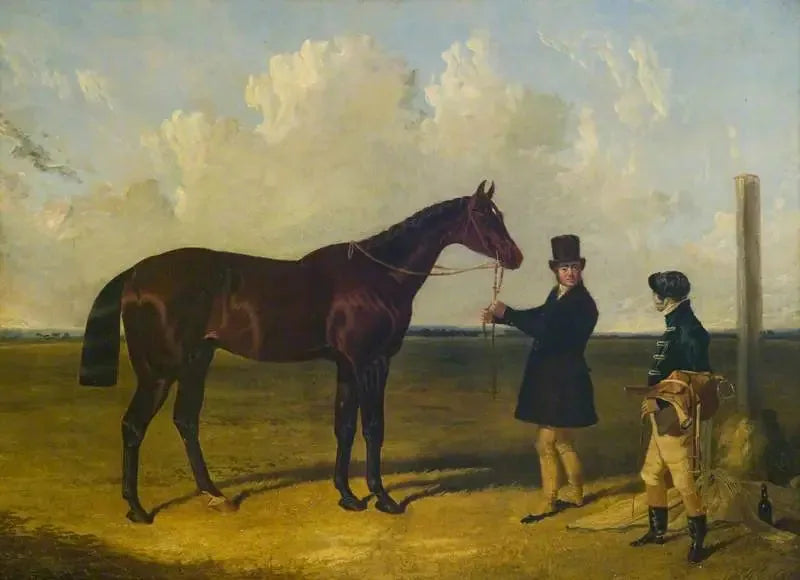 Mango', vinder af St Leger, 1837 - John Frederick Herring, Sr.