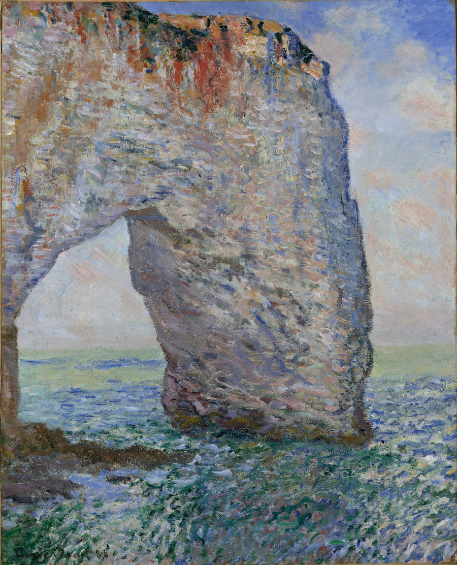La Manneporte i nærheden af Étretat W1052 - Claude Monet
