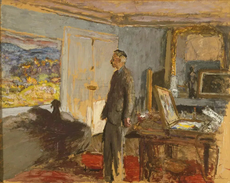 Maquette pour un portrait de Bonnard - Édouard Vuillard
