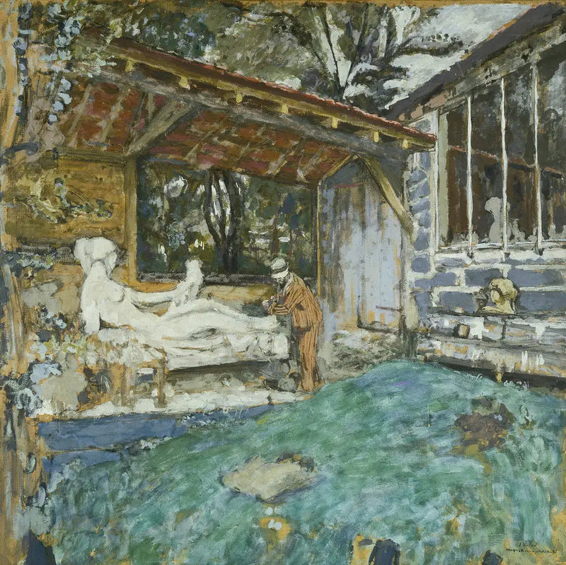 Maquette pour un portræt af Maillol - Édouard Vuillard