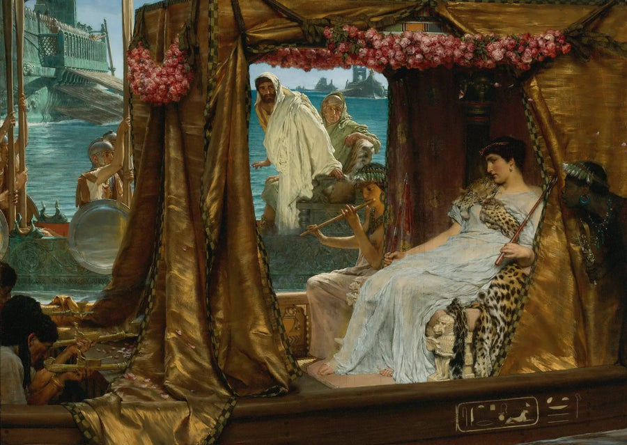 Marc Antoine og Cleopatra - Lawrence Alma-Tadema
