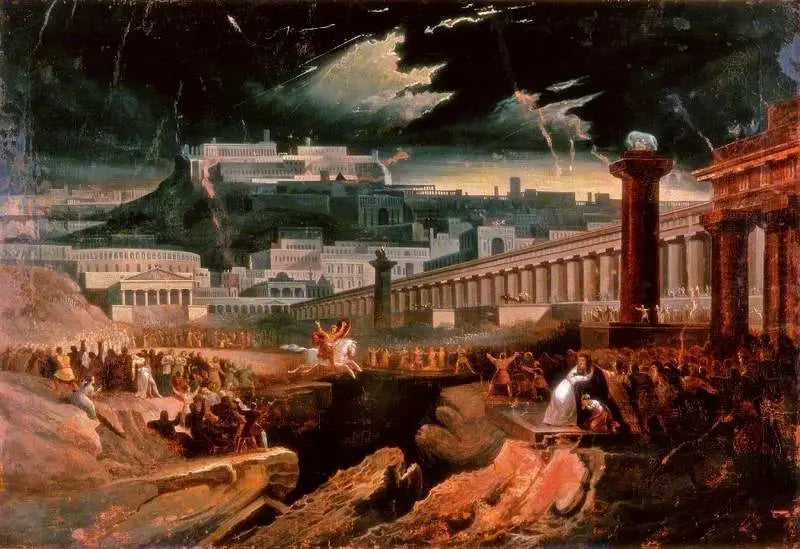 Marc Curtius - John Martin image 1 reproduction d’œuvre d’art à l’huile