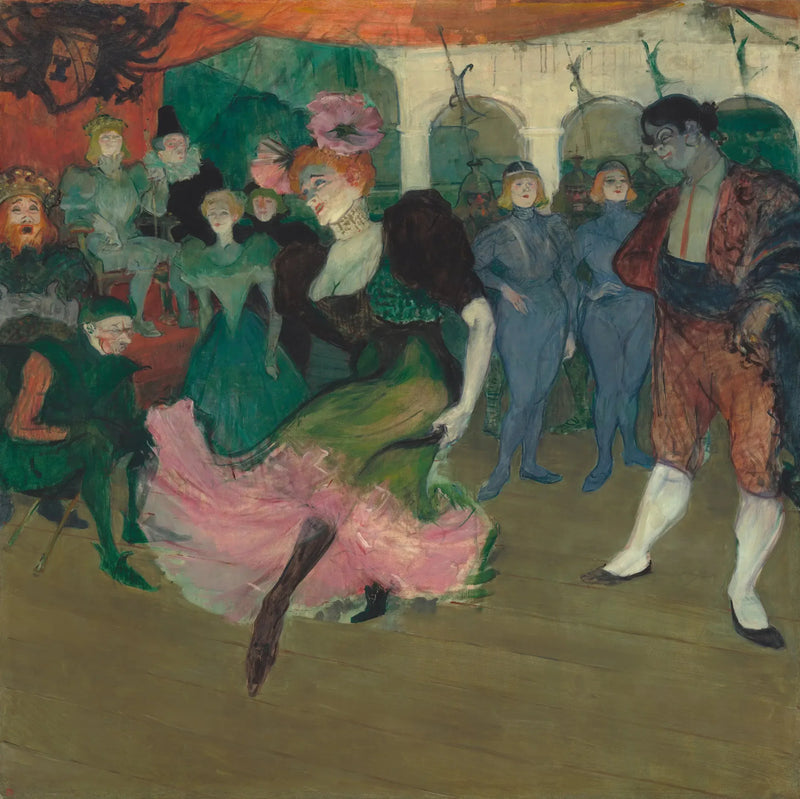 Marcelle Lender danser Boléro i Chilpéric - Henri de Toulouse-Lautrec