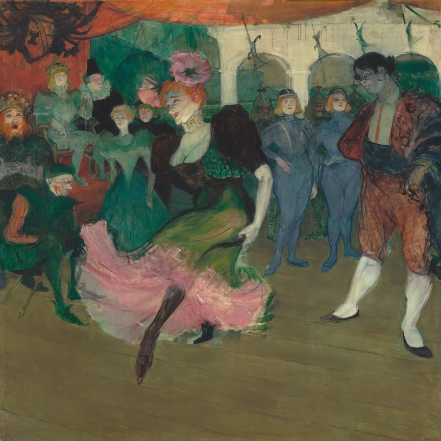 Marcelle Lender danser Boléro i Chilpéric - Henri de Toulouse-Lautrec
