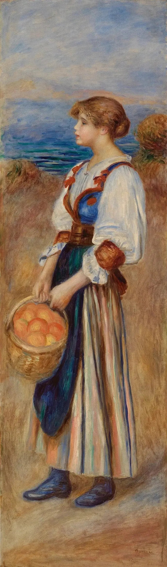 Appelsælger - Pierre-Auguste Renoir