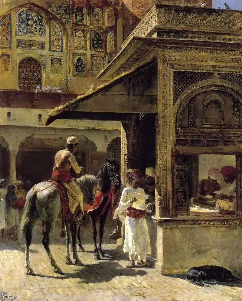 marchands hindous - Edwin Lord Weeks